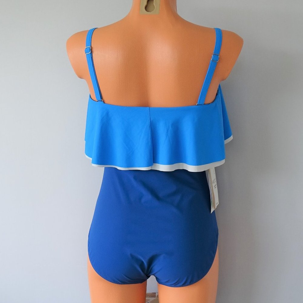 Contours by Coco Reef Agate Ruffle 1Piece Swimsuit - Picture 3 of 4